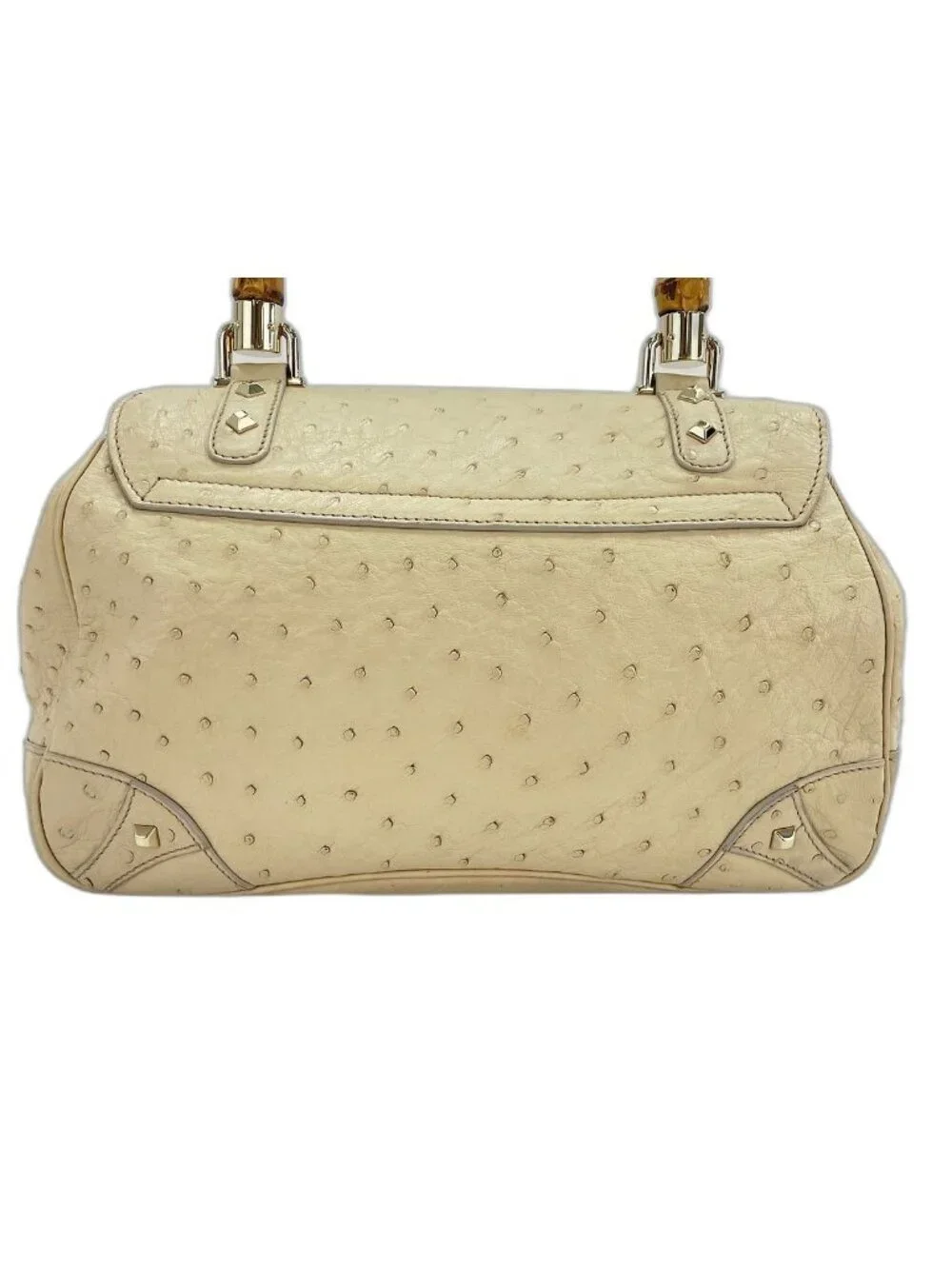 Gucci Handbag Bamboo Beige